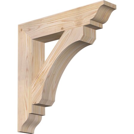 Legacy Traditional Smooth Bracket, Douglas Fir, 3 1/2W X 20D X 20H